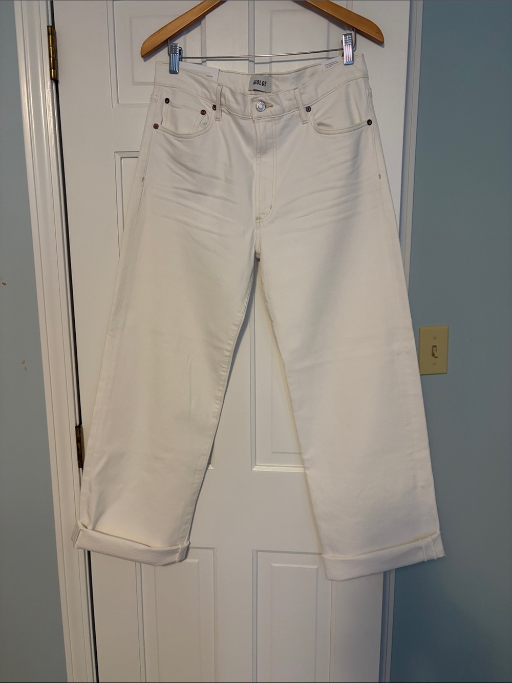AGOLDE women’s Harper wide leg Jeans. NWT . Size 30